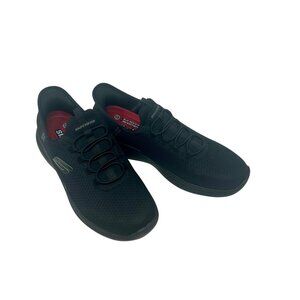 Skechers Mens Slip-Ins Work Shoes Wide Fit -  Black -  Size 9.5 - New